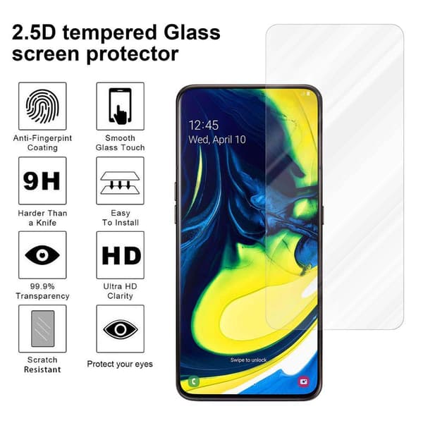 Samsung Galaxy A80 / A90 4G Skærmbeskytter Beskyttelsesglas