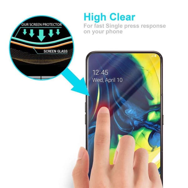 Samsung Galaxy A80 / A90 4G Skærmbeskytter Beskyttelsesglas