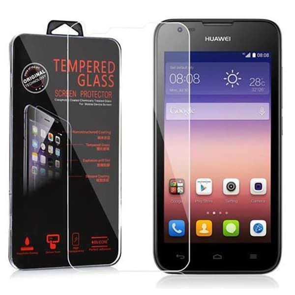 Skyddsfilm för Huawei ASCEND Y550 Skärmskydd Skyddsglas Härdat (Tempered)-glas för skydd