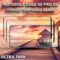 Miniatyrbild 5 av 5: 2-Pack Motorola EDGE 40 Pro (5G) - Härdat Glas 9H - Super kvalitet 3D Skärmskydd