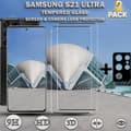 Miniatyrbild 1 av 5: 2-Pack Samsung S21 Ultra Skärmskydd & 1-Pack linsskydd - Härdat Glas 9H - Super kvalitet 3D