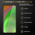 Miniatyrbild 2 av 7: Samsung Galaxy A52 (4G / 5G) / A52s 3x Skyddsglas Skärmskydd Skyddsfilm Härdat (Tempered)-glas för skydd Full Cover
