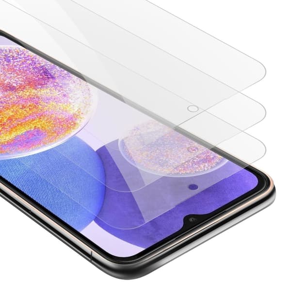 Samsung Galaxy A23 4G 3x Skärmskydd Skyddsglas Skyddsfilm Härdat (Tempered)-glas för skydd