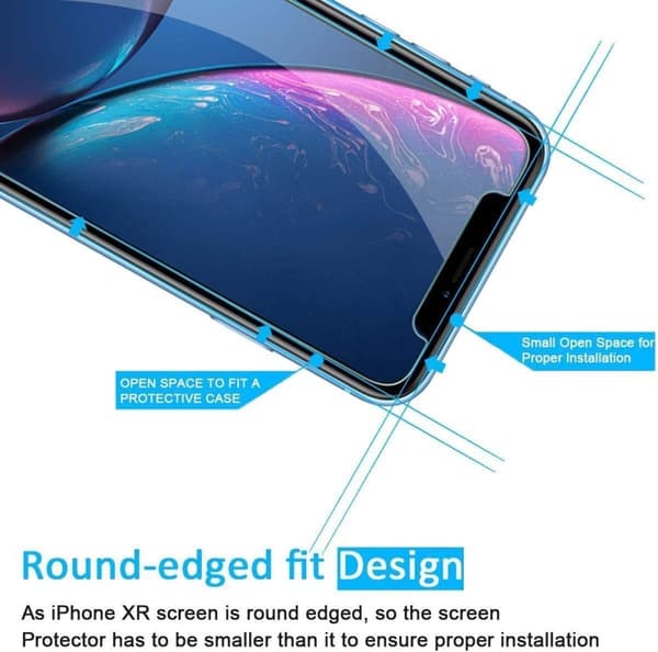 INF Skärmskydd iPhone 11 Pro, iPhone X, iPhone XS härdat glas 2-pack
