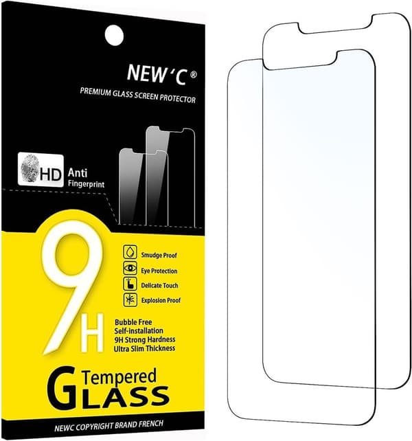 INF Skjermbeskytter iPhone 11 Pro, iPhone X, iPhone XS herdet glass 2-pakning
