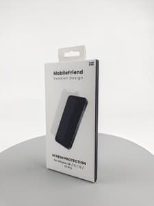 2-PACK - MobileFriend Tempered Glass iPhone 11/XR/12/12 Pro Transparent