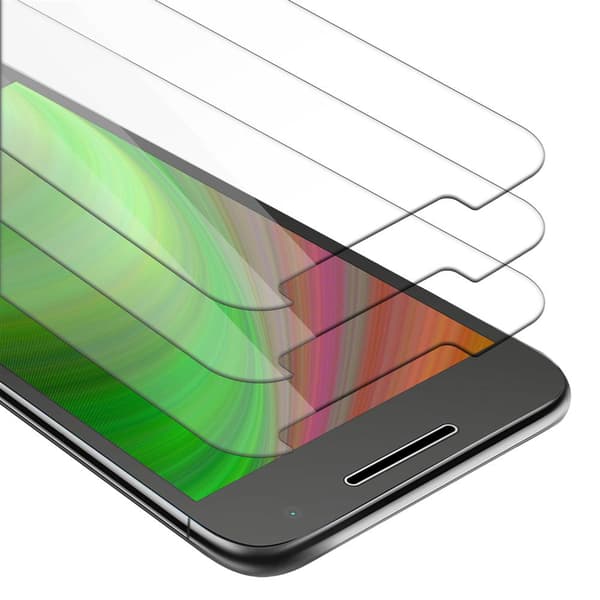 Motorola MOTO G4 PLAY 3x Skærmbeskytter Beskyttelsesglas