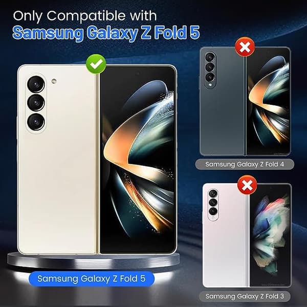Samsung Galaxy Z Fold 5 skjermbeskytter hydrogelfilm - 3 stk