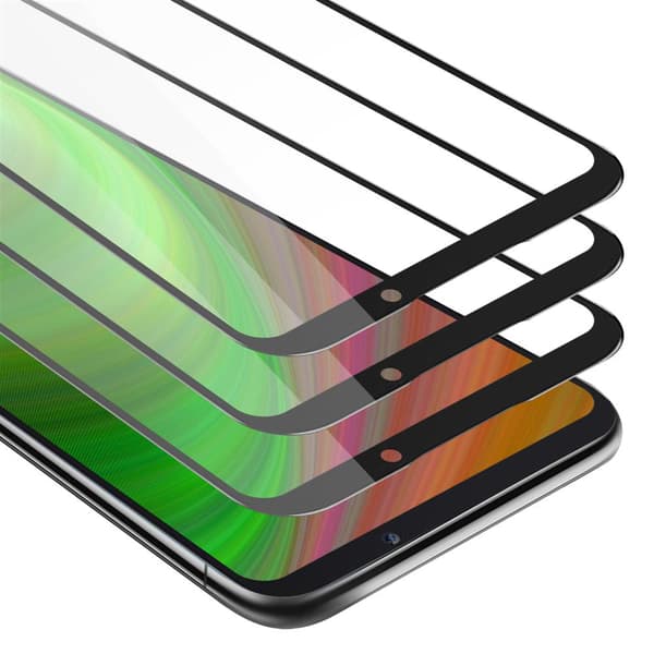 Xiaomi BLACK SHARK 2 3x Skærmbeskytter Beskyttelsesglas TRANSPARENT med SORT