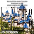 Miniatyrbild 2 av 5: 2-Pack Motorola Moto G51 (5G) Skärmskydd & 2-Pack linsskydd - Härdat Glas 9H - Super kvalitet 3D