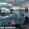 Miniatyrbild 2 av 5: 2-Pack Xiaomi 11T 5G Skärmskydd & 2-Pack linsskydd - Härdat Glas 9H - Super kvalitet 3D