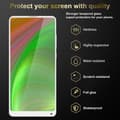 Miniatyrbild 3 av 8: Xiaomi Mi MIX 2S 3x Skyddsglas Skärmskydd Skyddsfilm Härdat (Tempered)-glas för skydd Full Cover