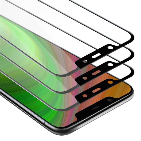 3x Skjermbeskytter Skärmskyddtil til Nokia 7.1 Herdet Skjermglass Full Skjerm