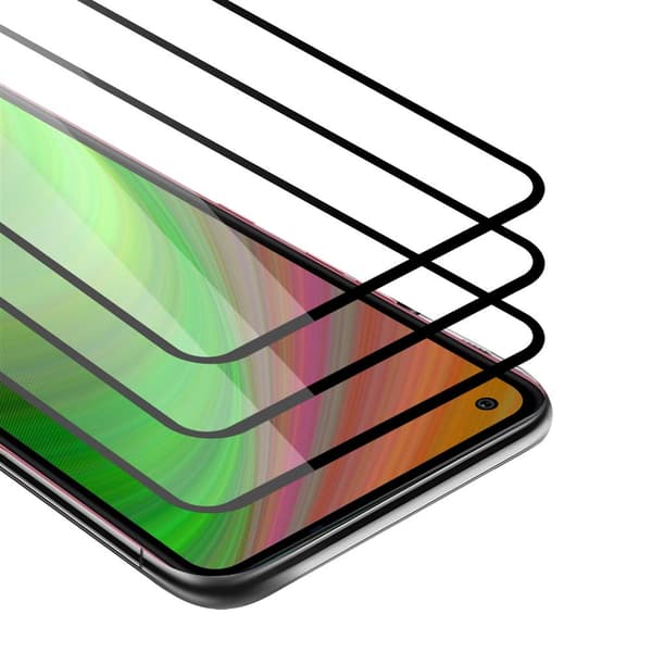 3x Skjermbeskytter Skärmskyddtil til LG K51S Herdet Skjermglass Full Skjerm