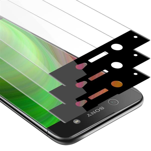 3x Skjermbeskytter Skärmskyddtil til Sony Xperia XA ULTRA Herdet Skjermglass Full Skjerm