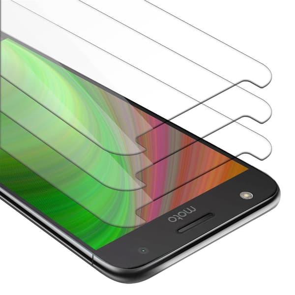 Motorola MOTO Z PLAY 3x Skärmskydd Skyddsglas Skyddsfilm Härdat (Tempered)-glas för skydd