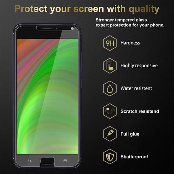 Asus ZenFone 4 MAX (5.2 Zoll) 3x Skærmbeskytter Beskyttelsesglas