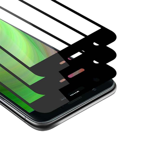3x Samsung Galaxy J3 2018 Suojakalvo Karkaistu lasi / Suojalasi näytönsuoja 3-pack näyttölasia 9H kovuudella ja 3D Touchin kanssa fullscreen