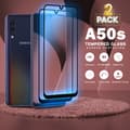 Miniatyrbild 1 av 5: 2-Pack Samsung Galaxy A50s - Härdat Glas 9H - Super kvalitet 3D Skärmskydd