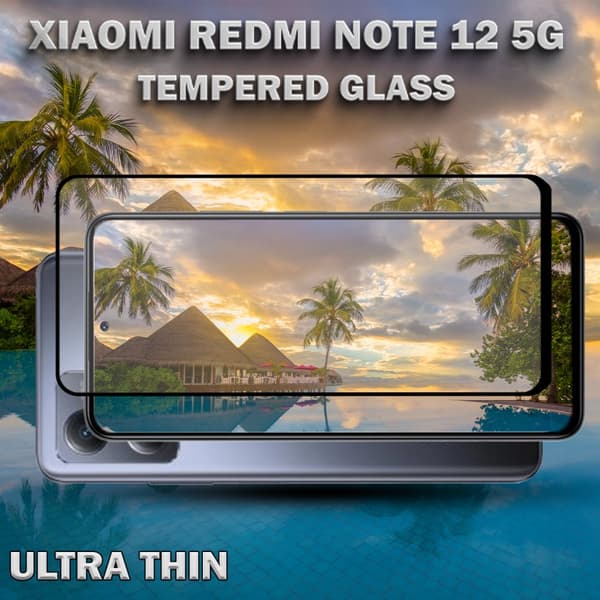 Xiaomi Redmi Note 12 (5G) - Härdat Glas 9H-Super kvalitet 3D Skärmskydd