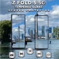Miniatyrbild 1 av 5: Samsung Galaxy Z FOLD 5 (5G) - Härdat Glas 9H-Super Kvalitet 3D Skärmskydd