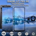 Miniatyrbild 1 av 5: 1-Pack Xiaomi 12T Pro (5G) Skärmskydd & 1-Pack linsskydd - Härdat Glas 9H - Super kvalitet 3D