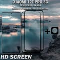 Miniatyrbild 2 av 5: 2-Pack Xiaomi 12T Pro (5G) Skärmskydd & 1-Pack linsskydd - Härdat Glas 9H - Super kvalitet 3D