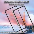 Miniatyrbild 4 av 5: Google Pixel Fold - Härdat Glas 9H - Super kvalitet 3D Skärmskydd