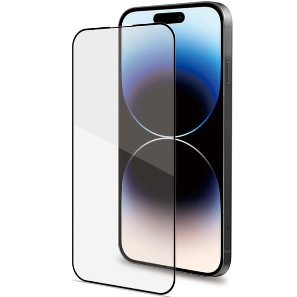 Fuldt glas skærmbeskytter iPhone 15 Pro i hærdet glas