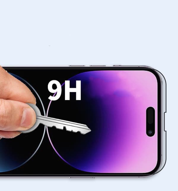 INF 3-pak hærdet glas HD Anti-Fingerprint Screen Film Kit, kompatibel med iPhone iPhone 14 Pro