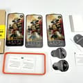 Miniatyrbillede 6 af 7: INF 3-pak hærdet glas HD Anti-Fingerprint Screen Film Kit, kompatibel med iPhone iPhone 14 Pro