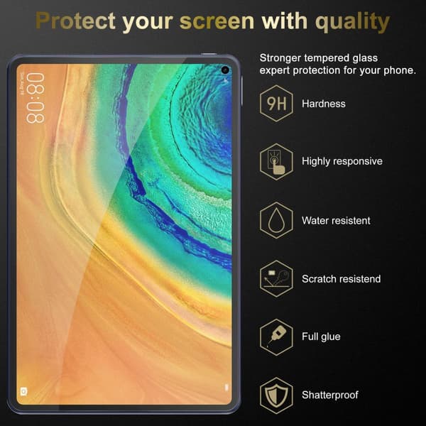 Huawei MatePad PRO (10.8 Zoll) 3x Skærmbeskytter Beskyttelsesglas