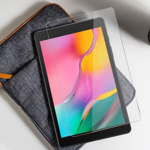Skärmfilm - AVIZAR - Galaxy Tab A 8.0 2019 - 9H härdat glas - Anti-fingeravtryck - Ultratunt