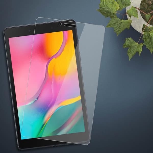 Skärmfilm - AVIZAR - Galaxy Tab A 8.0 2019 - 9H härdat glas - Anti-fingeravtryck - Ultratunt
