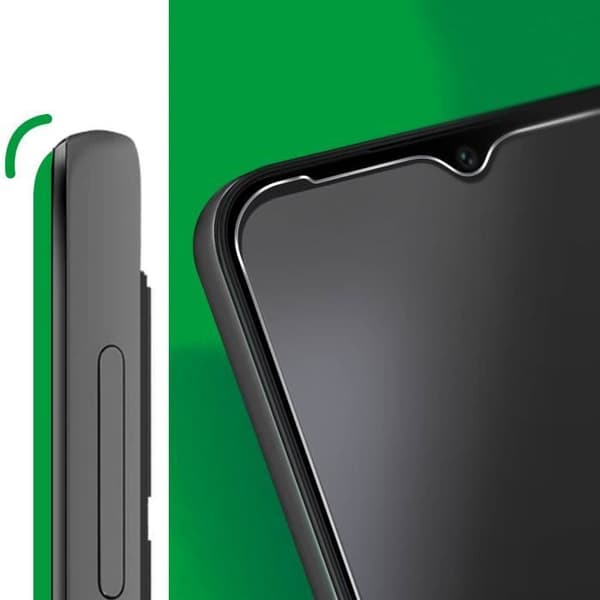 Härdat glas - 4SMARTS - Samsung Galaxy A14 - 9H hårdhet - Anti-fingeravtryck - Förstärkt skydd