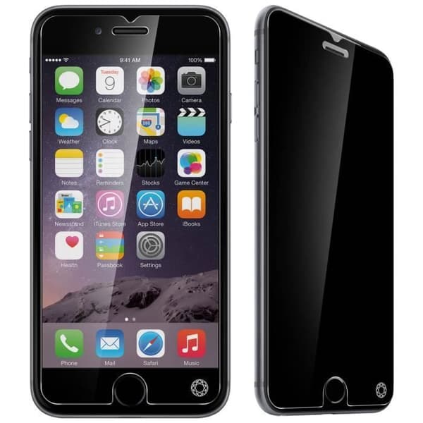 Anti Spy Film Härdat Glas Apple iPhone 6 och 6s - Force Glass
