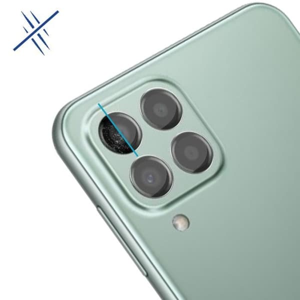 4x kamerafilmer för Samsung Galaxy M33 5G Flexibel 7H Imak Transparent