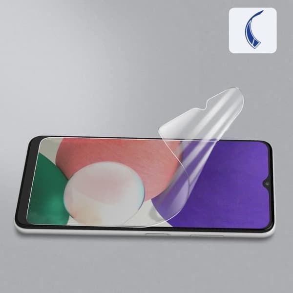 Film för Samsung A22 5G Flexibel självläkande tunn 0,17 mm 3mk Arc+ Transparent