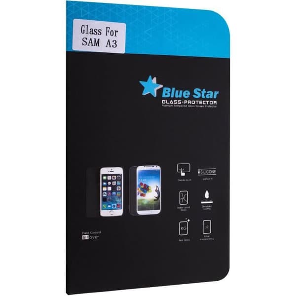 Skärmskydd - AVIZAR - Samsung Galaxy A3 - Härdat Glas - Ultra Resistenta - Stötabsorberande