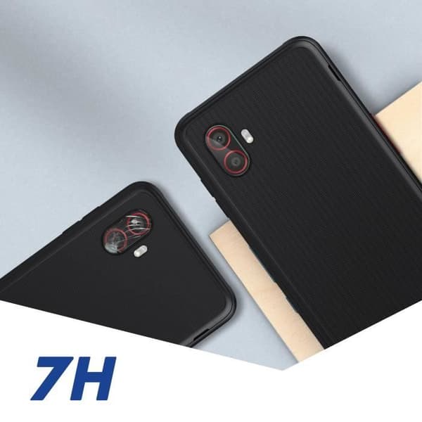 4x kamerafilmer Galaxy Xcover 6 Pro Hybrid Glass 7H 3mk Transparent