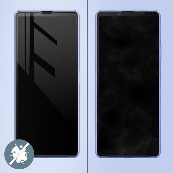 Härdat glas - AVIZAR - Sony Xperia 10 III - 9H hårdhet - Ultratunt - Anti-fingeravtryck