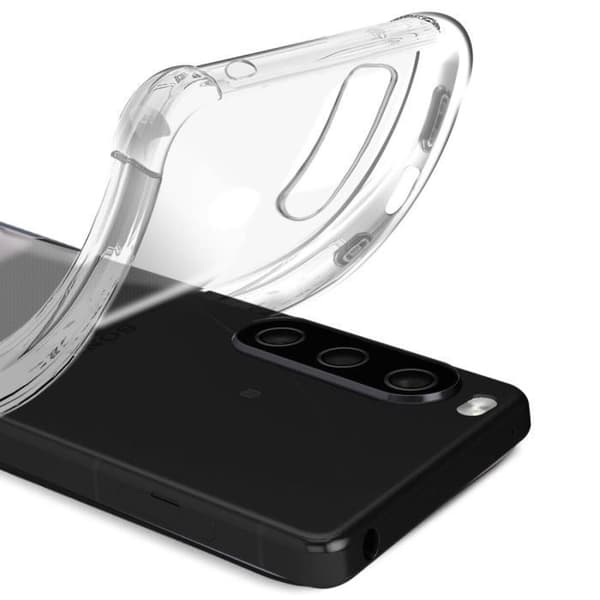 Skyddspaket - AVIZAR - Sony Xperia 10 III och 10 IV - Mjukt fodral - Härdat glas - 360° skydd