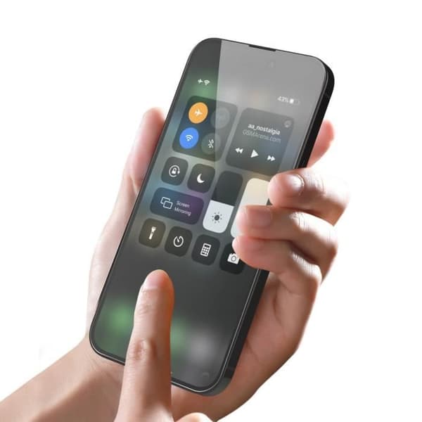 Skyddsfilm - FORCE GLASS - iPhone 14 Pro Max - Flexibelt glas - 9H+ hårdhet - Livstidsgaranti
