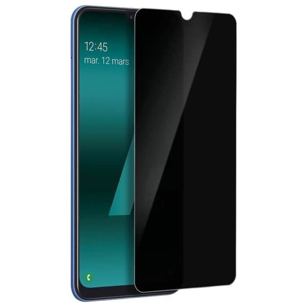 Skyddsfilm - IMAK - Galaxy A30 och A50 - Härdat glas - Antispion - Transparent Vit