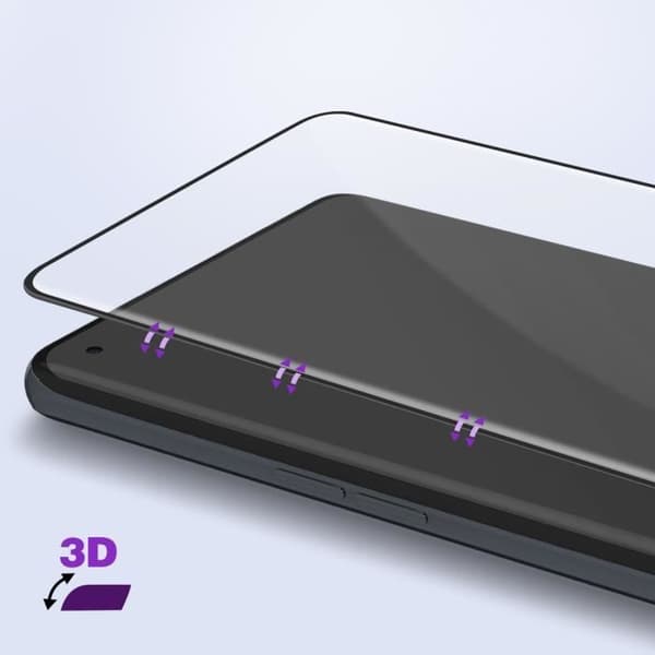 Okrossbart glas för Oppo Find X5 Hardness 9H+ Livstidsgaranti Force Glass Black