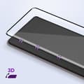 Miniatyrbild 3 av 4: Skyddsfilm - FORCE GLASS - Oppo Find X3 Neo - 9H+ hårdhet - Komplett 3D-skydd - Svart