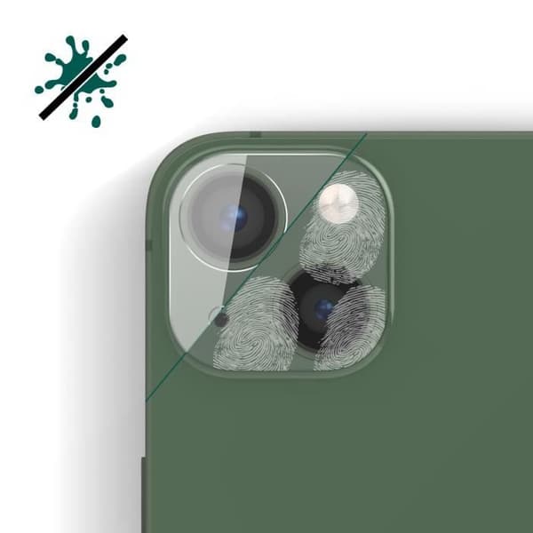 Kameraskyddsfilm - FORCE GLASS - iPhone 13 - 9H+ härdat glas - Anti-explosion - Transparent