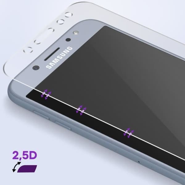 Okrossbart glas för Samsung J7 2017 Livstidsgaranti Force Glass klar