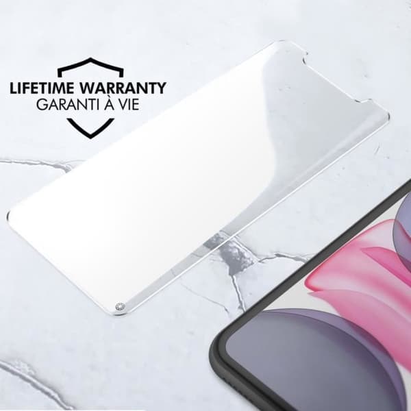 Skärmskyddsfilm - FORCE GLASS - iPhone 11 / XR - 9H+ härdat glas - Anti-fingeravtryck - Livstidsgaranti