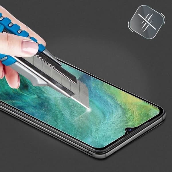 Skyddsfilm - FORCE GLASS - Oppo Find X2 Lite - Organiskt glas - Stöttålig - Anti-fingeravtryck